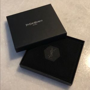 Yves Saint Laurent (YSL) Velvet Wallet/Card Holder